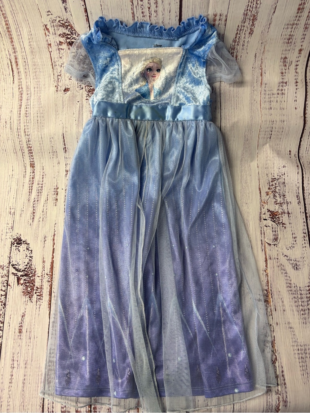 Disney Frozen II Toddler Dress in Light Blue